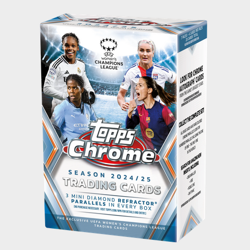 2025-26 Topps Chrome® UEFA Women's Champions League Value / Blaster Box