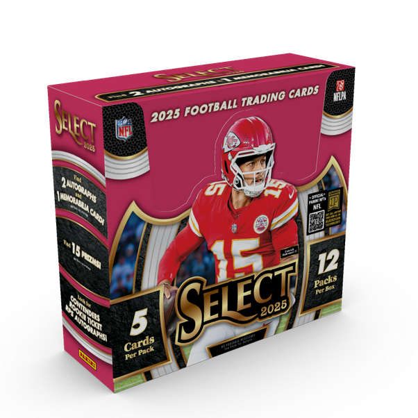 Pre Order - 2025 Panini Select Football Hobby Box