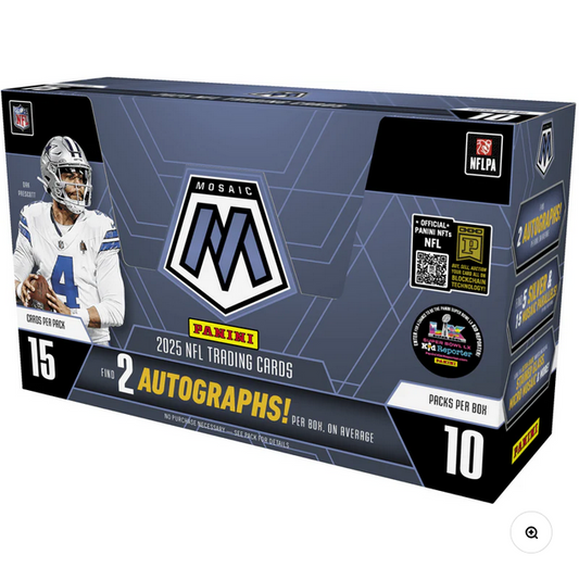 2025 Panini Mosaic Football Hobby Box