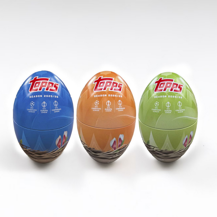 Pre Order - 2025-26 Topps UEFA Club Competitions Flagship Soccer Spring Tin