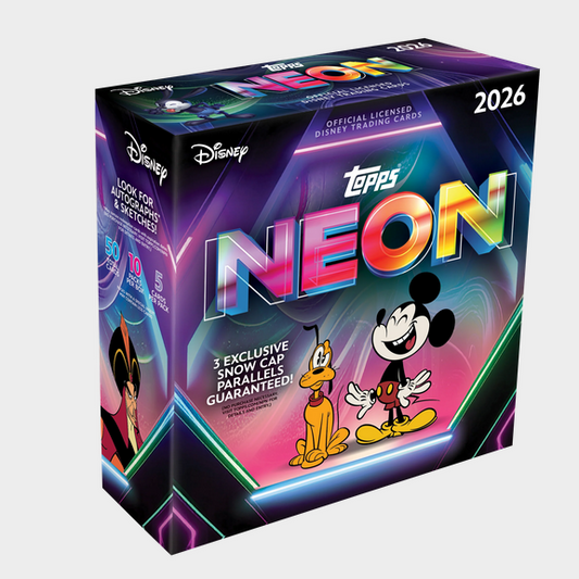 Pre Order - 2026 Topps Disney Neon Mega Box
