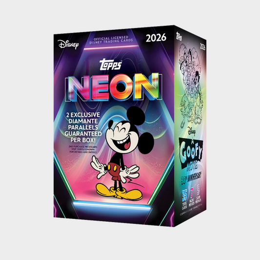 Pre Order - 2026 Topps Disney Neon Blaster / Value Box