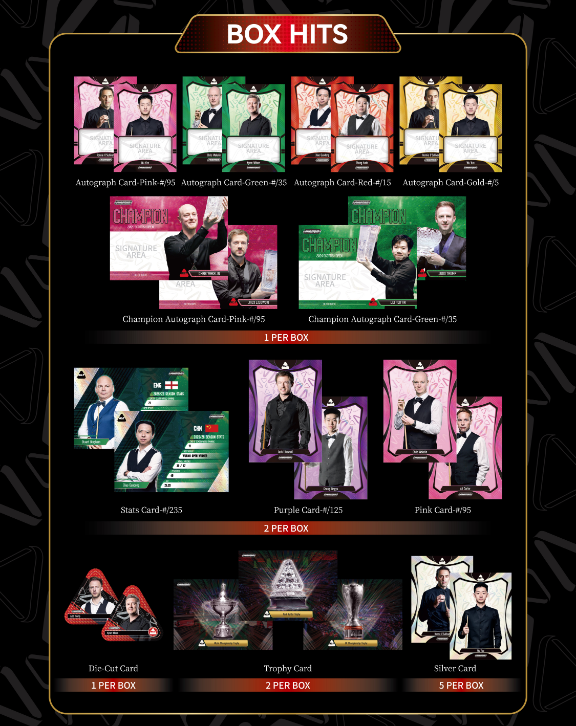 2026 Kakawow Phantom Wold Snooker Tour WST Hobby Box