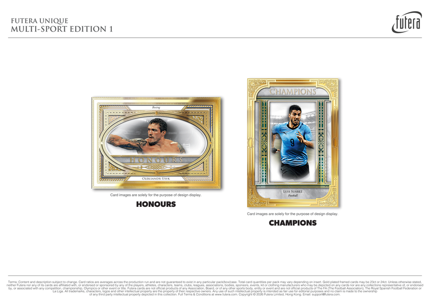Pre Order - Futera Unique Multi Sport Edition 1 Hobby Box