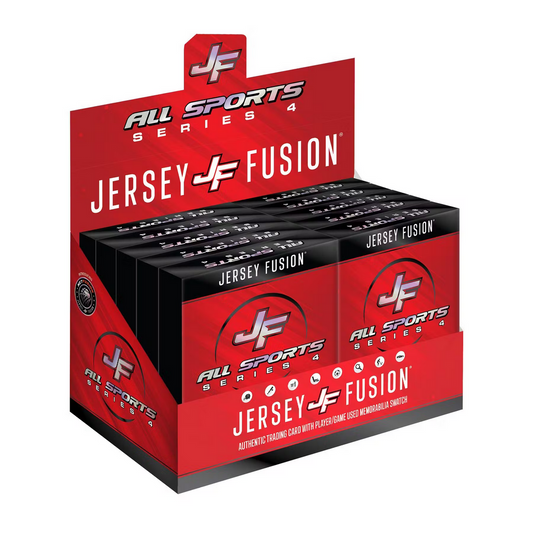 Pre Order - 2025 Jersey Fusion All Sports Series 4 Display Case (10 Boxes)