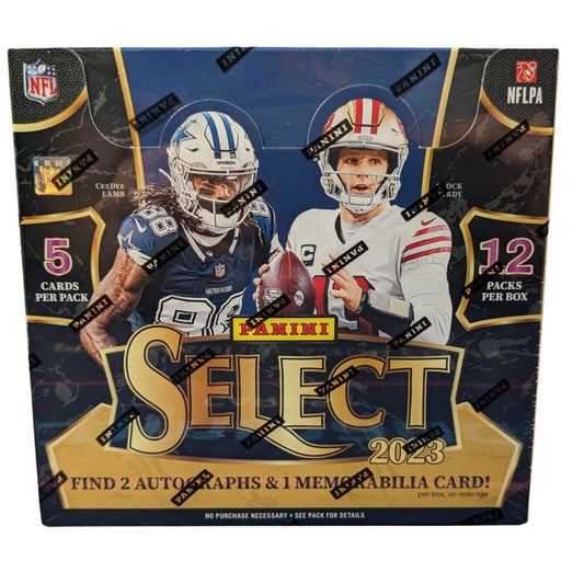 2023 PANINI SELECT FOOTBALL HOBBY BOX