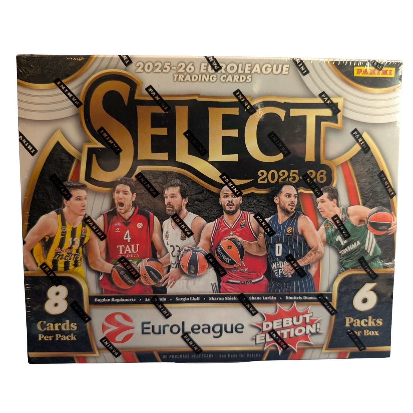 2025-26 Panini Select Euroleague Basketball Hobby Box