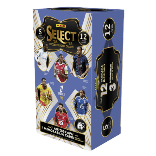 Pre Order - 2025-26 Panini Select Ligue 1 Soccer H2 Box