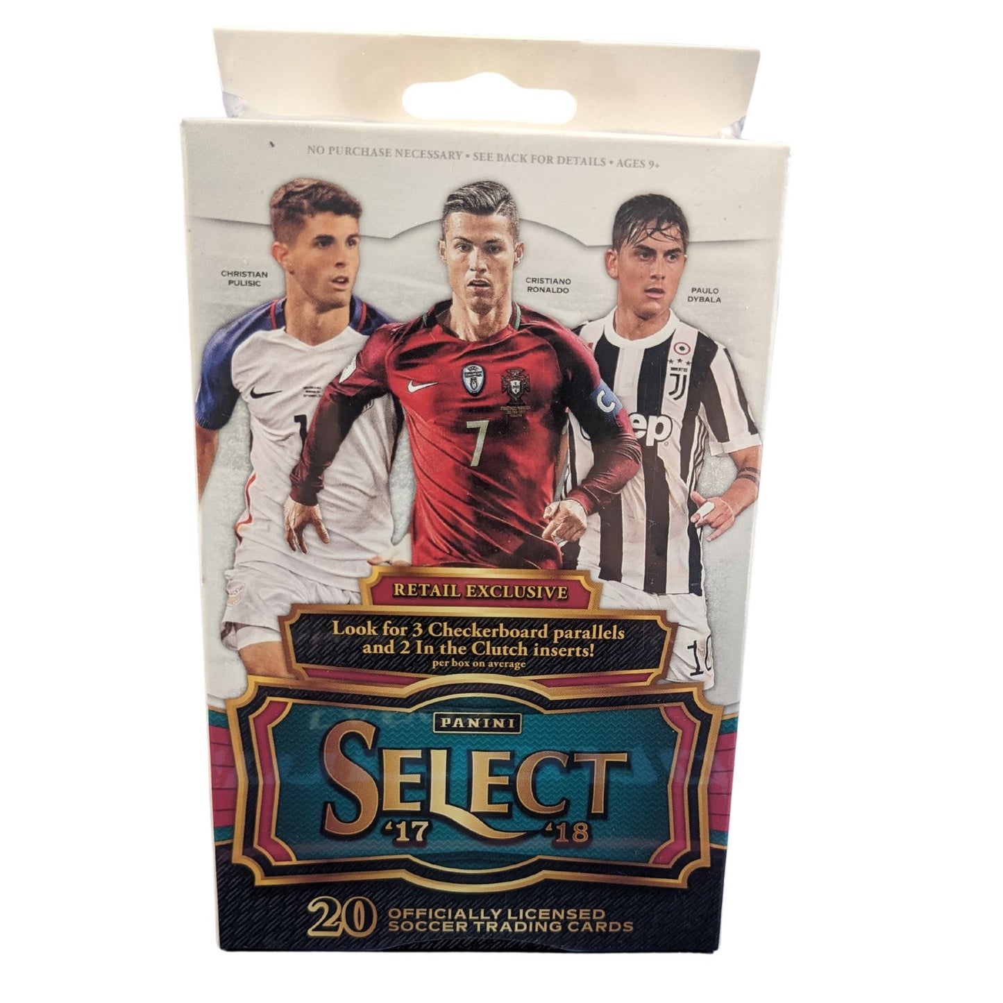 2017–18 Panini Select Fußball-Aufhängerbox
