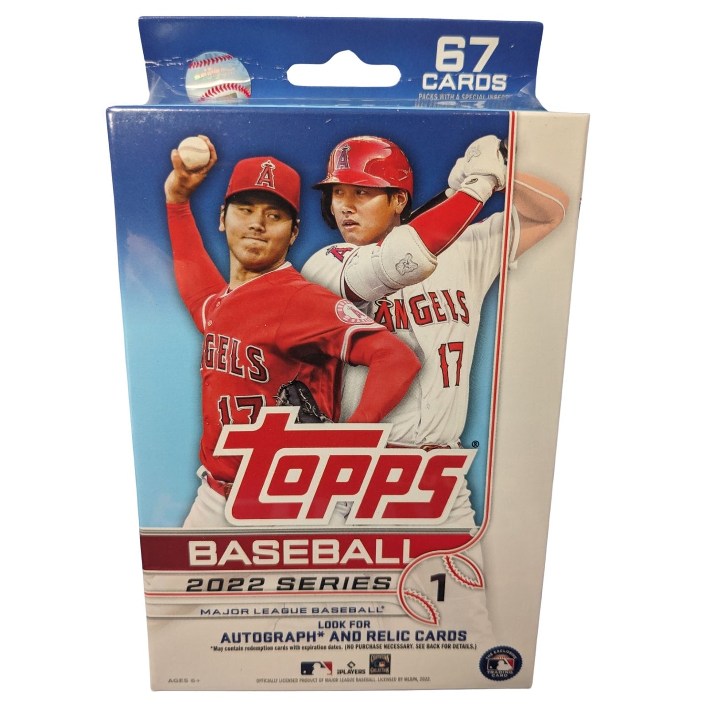 2022 TOPPS SERIES 1 BASEBALL HANGER BOX