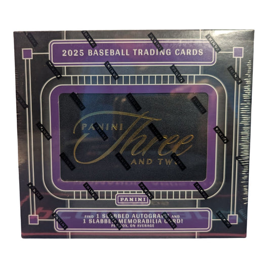 2025 Panini Three and Two Baseball Cards Hobby Box