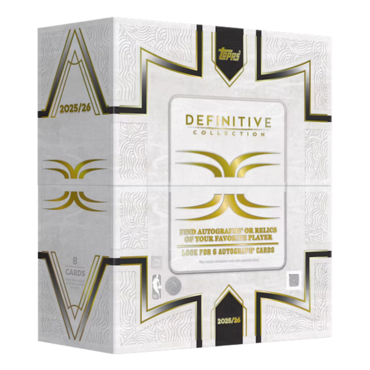 Pre Order - 2025-26 Topps Definitive Basketball Hobby Box