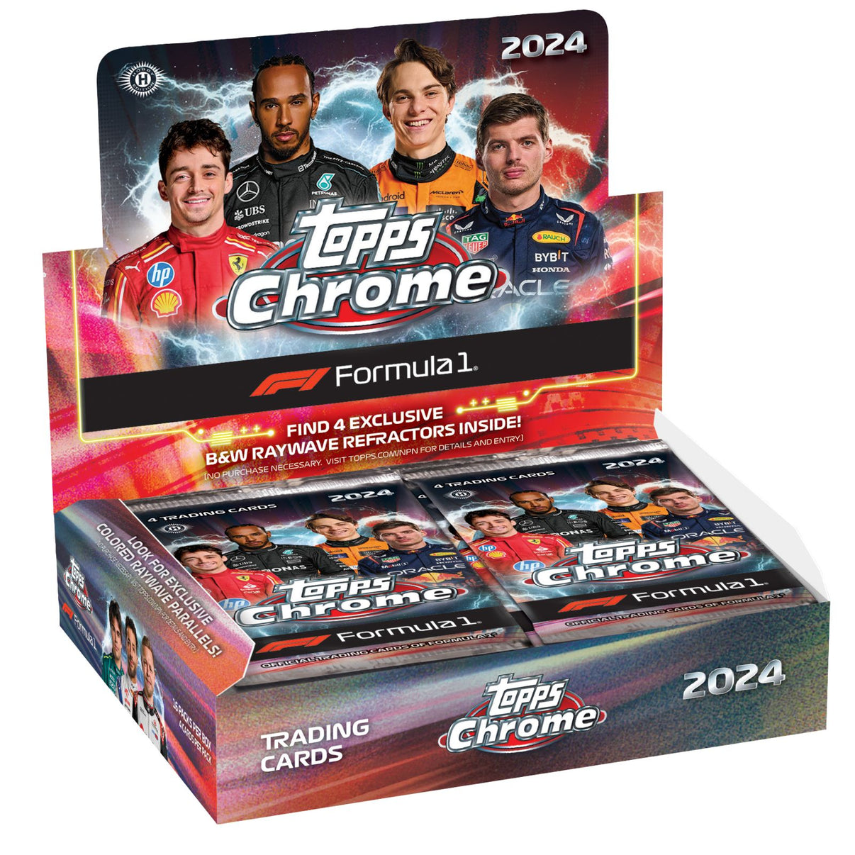 2024 TOPPS CHROME FORMULA 1 HOBBY LITE QUALIFYING LAP BOX