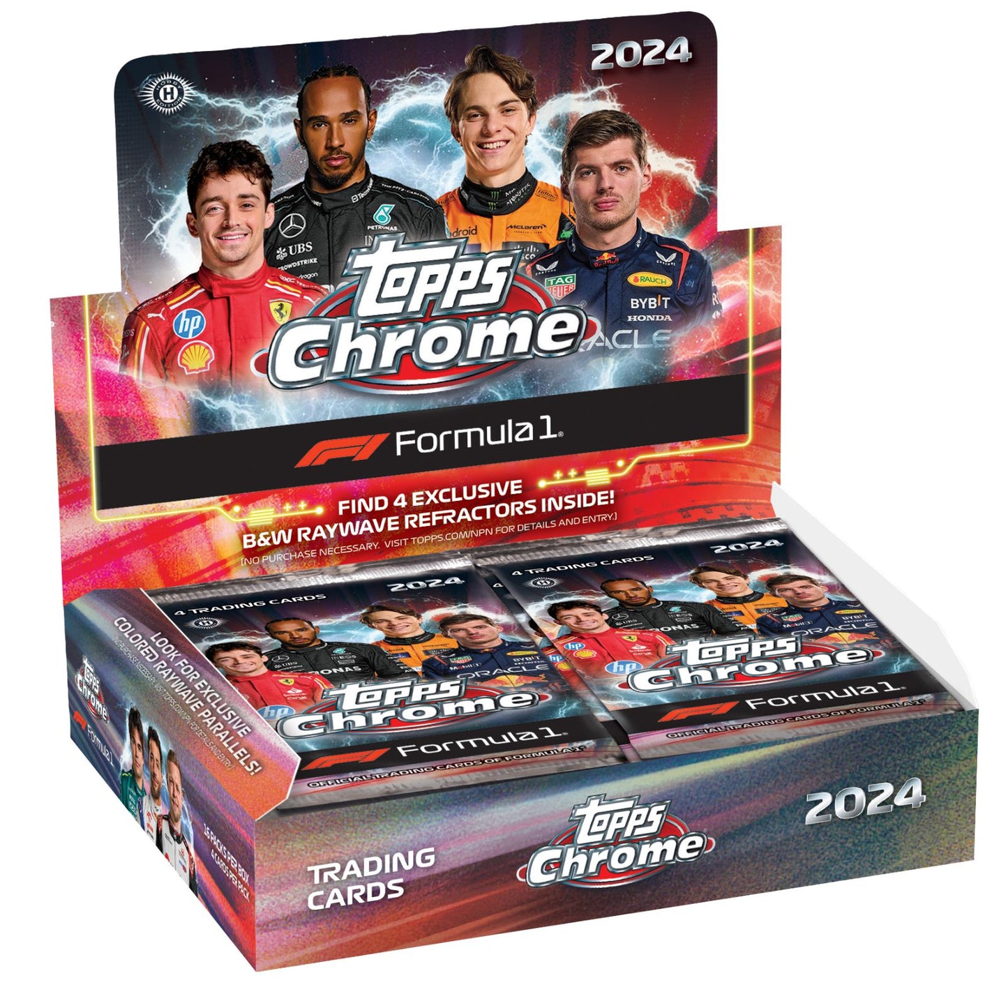 2024 TOPPS CHROME FORMULA 1 HOBBY LITE QUALIFYING LAP BOX