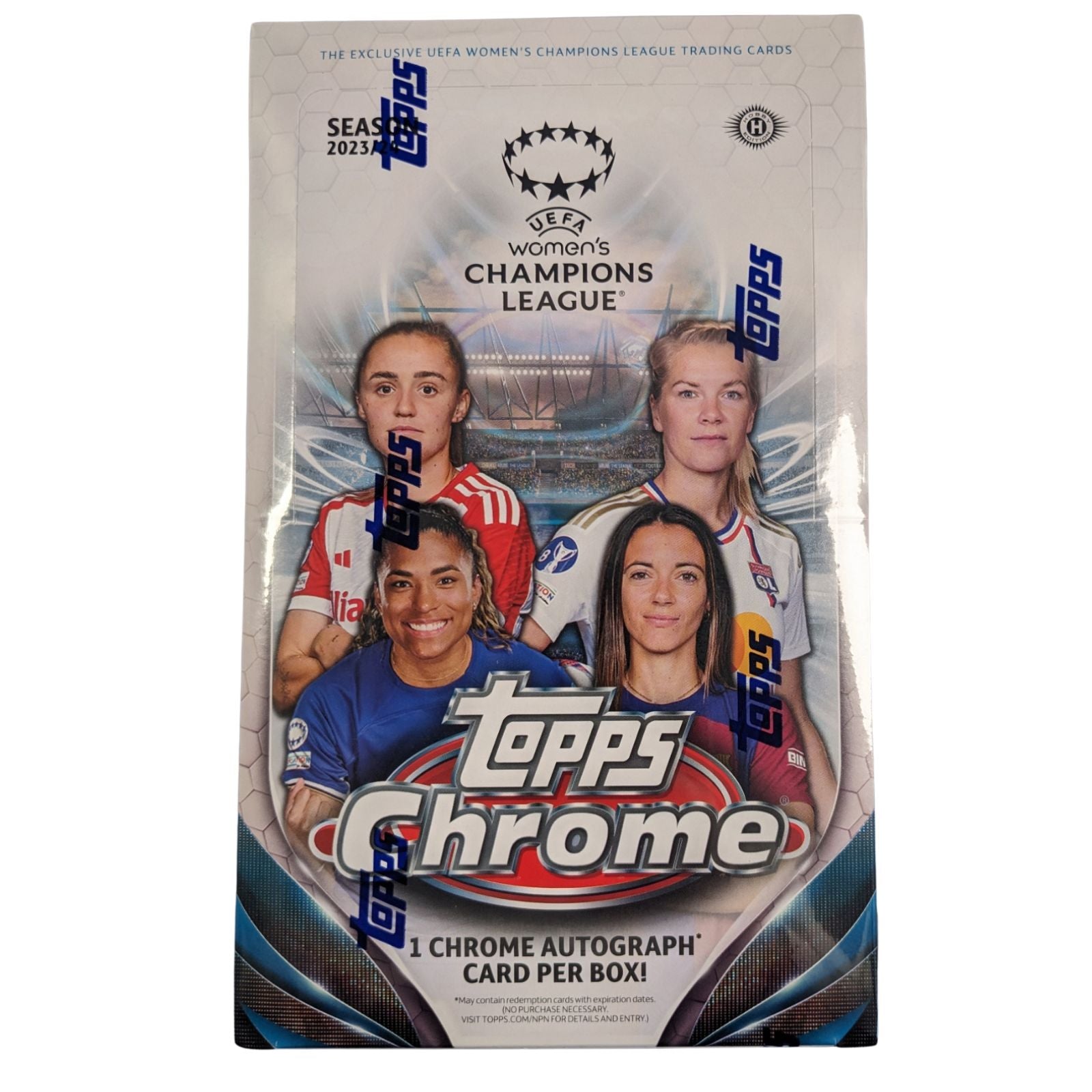 Topps Chrome UWCL Sealed cards box