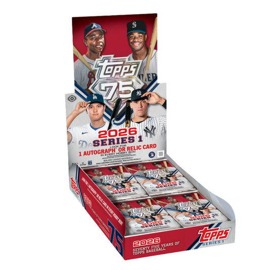 Pre Order - 2026 Topps Series 1 Baseball Hobby Box