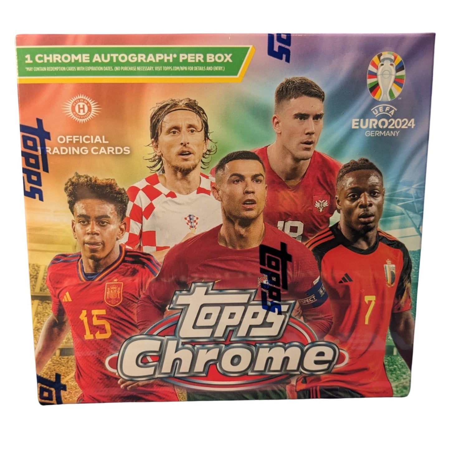 2023/24 TOPPS CHROME UEFA EURO SOCCER HOBBY