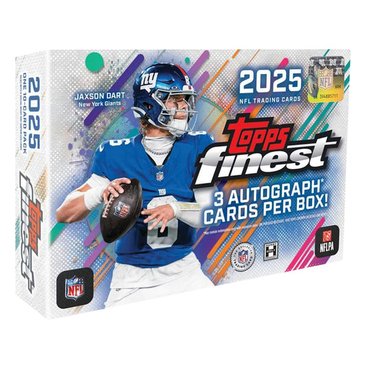 Pre Order - 2025 Topps Finest Football Breakers Delight Box