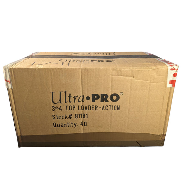 55pt Ultra Pro Thick Toploaders Sealed Case of 40 Packs (1000 Toploade