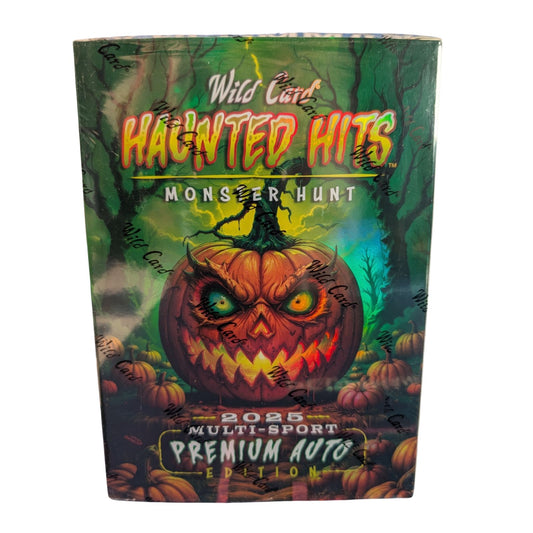 2025 Wild Card Multi-Sport Haunted Hits Premium Auto Edition Hobby