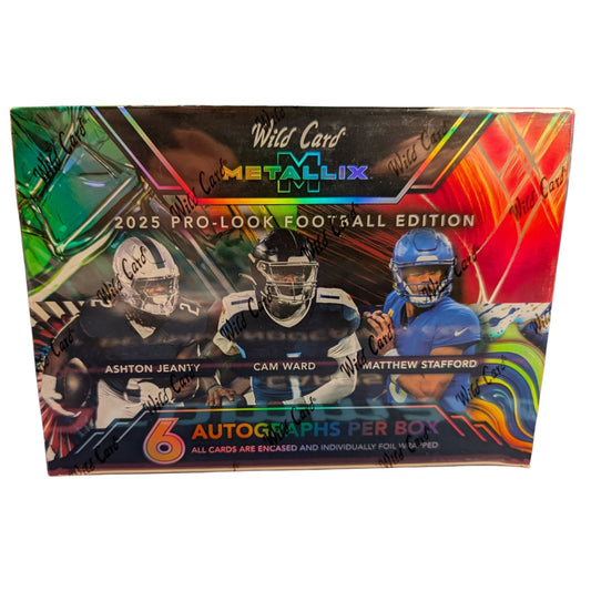 2025 Wild Card Metallix Football Hobby
