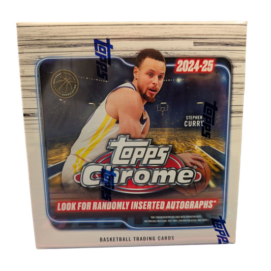 Pre Order - 2024-25 Topps Chrome Basketball Mega / Monster Box