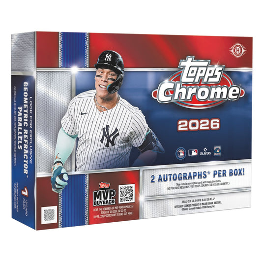 Pre Order - 2026 Topps Chrome Baseball Delight Box