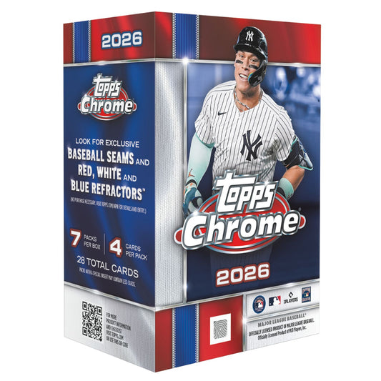 Pre Order - 2026 Topps Chrome Baseball Value / Blaster Box