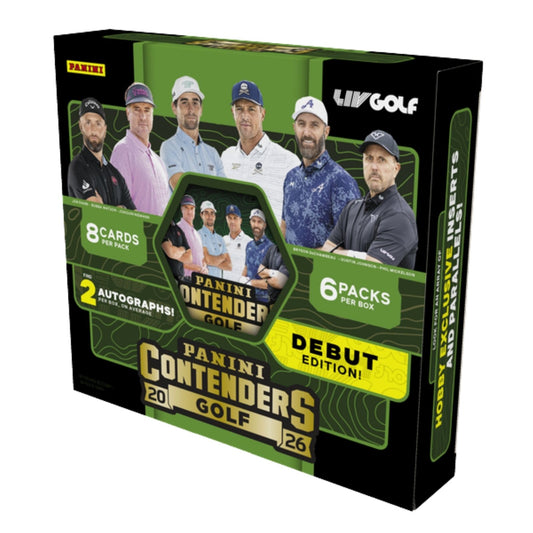 Pre Order - 2026 Panini Contenders LIV Golf Hobby Box