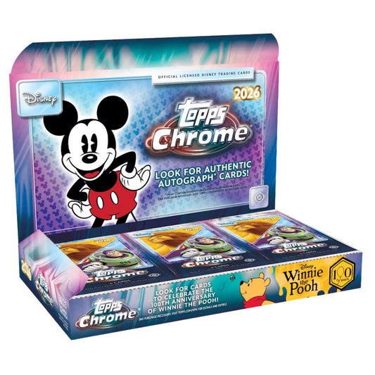 Pre Order - 2026 Topps Disney Chrome Hobby Box