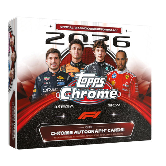 2026 Topps Chrome Formula 1 Mega Box