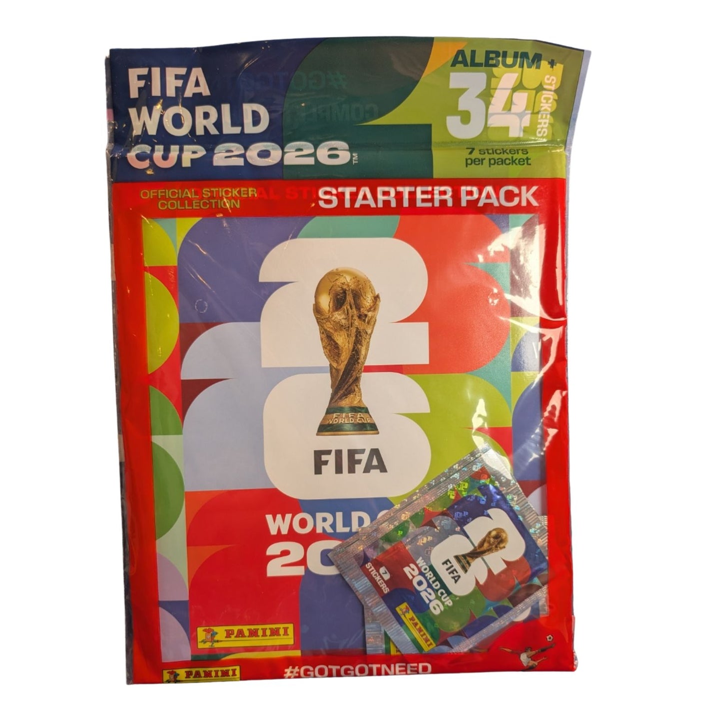 2026 Panini FIFA World Cup Stickers Starter Pack