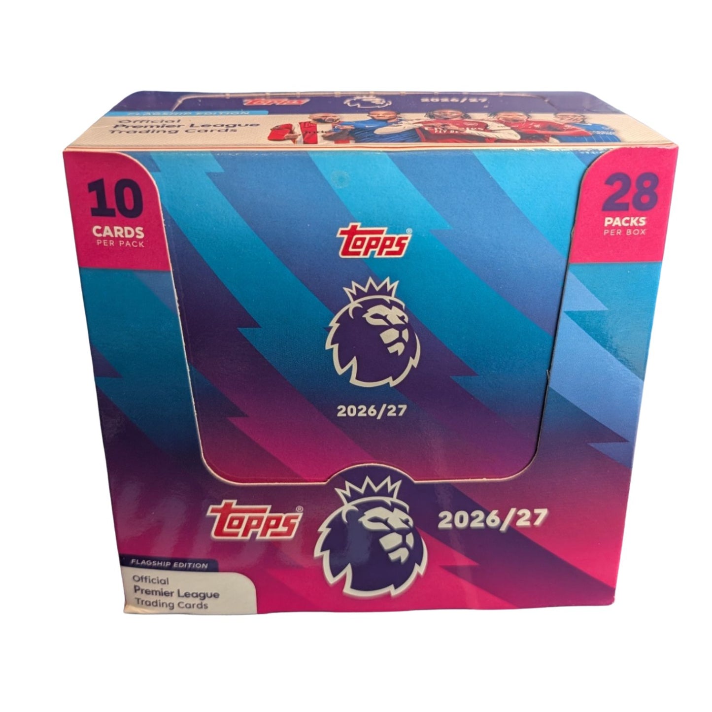 2026-27 Topps Flagship EPL Soccer Trading Cards Full Box