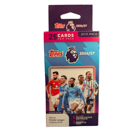 2026-27 Topps EPL Flagship Soccer Eco Pack