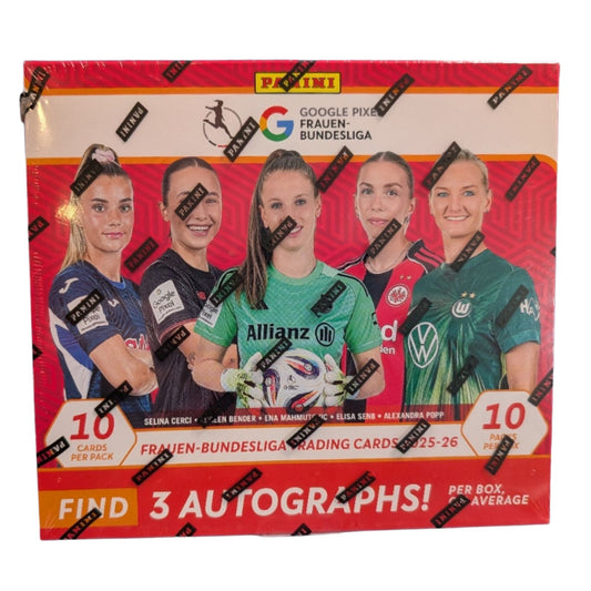 2025-26 Panini Frauen-Bundesliga Women's Soccer Hobby Box