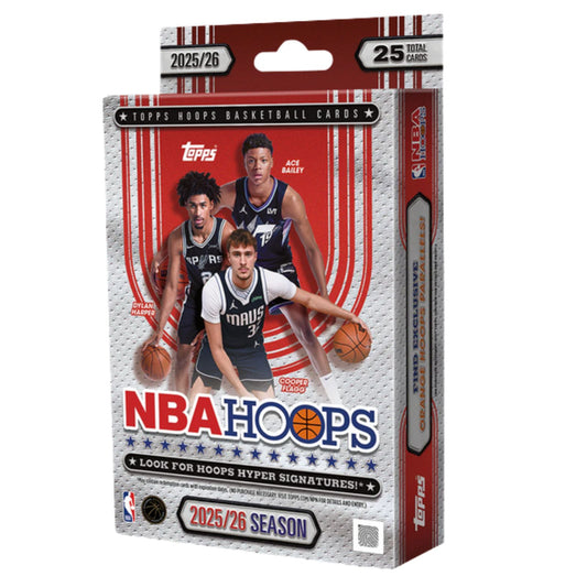 Pre Order - 2025-26 Topps Hoops Basketball Hanger Box