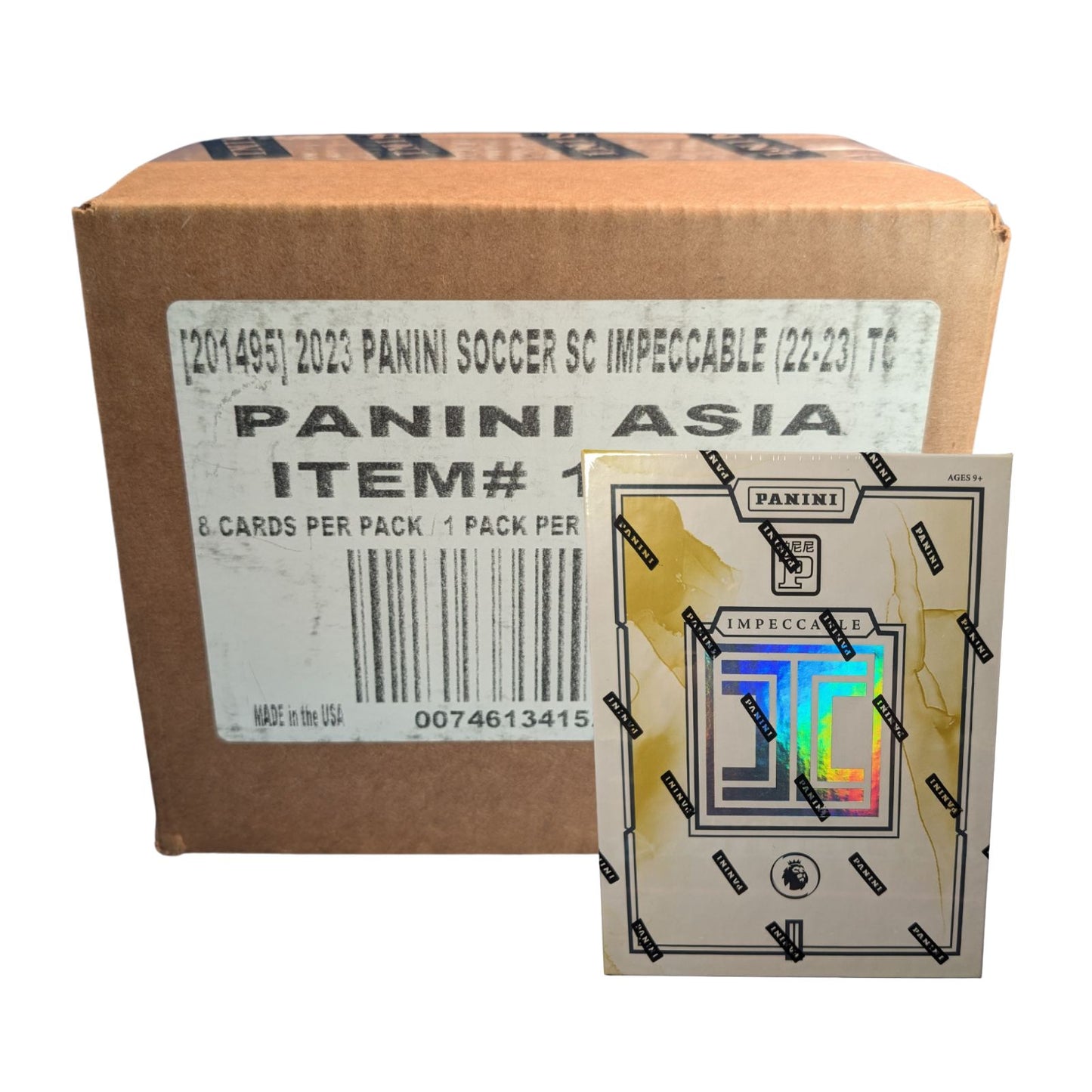 2022-23 Panini Impeccable Soccer ASIA Tmall Box - Sealed Case (3 Boxes)