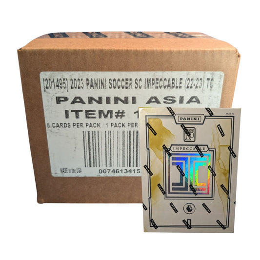 2022-23 Panini Impeccable Soccer ASIA Tmall Box - Sealed Case (3 Boxes)