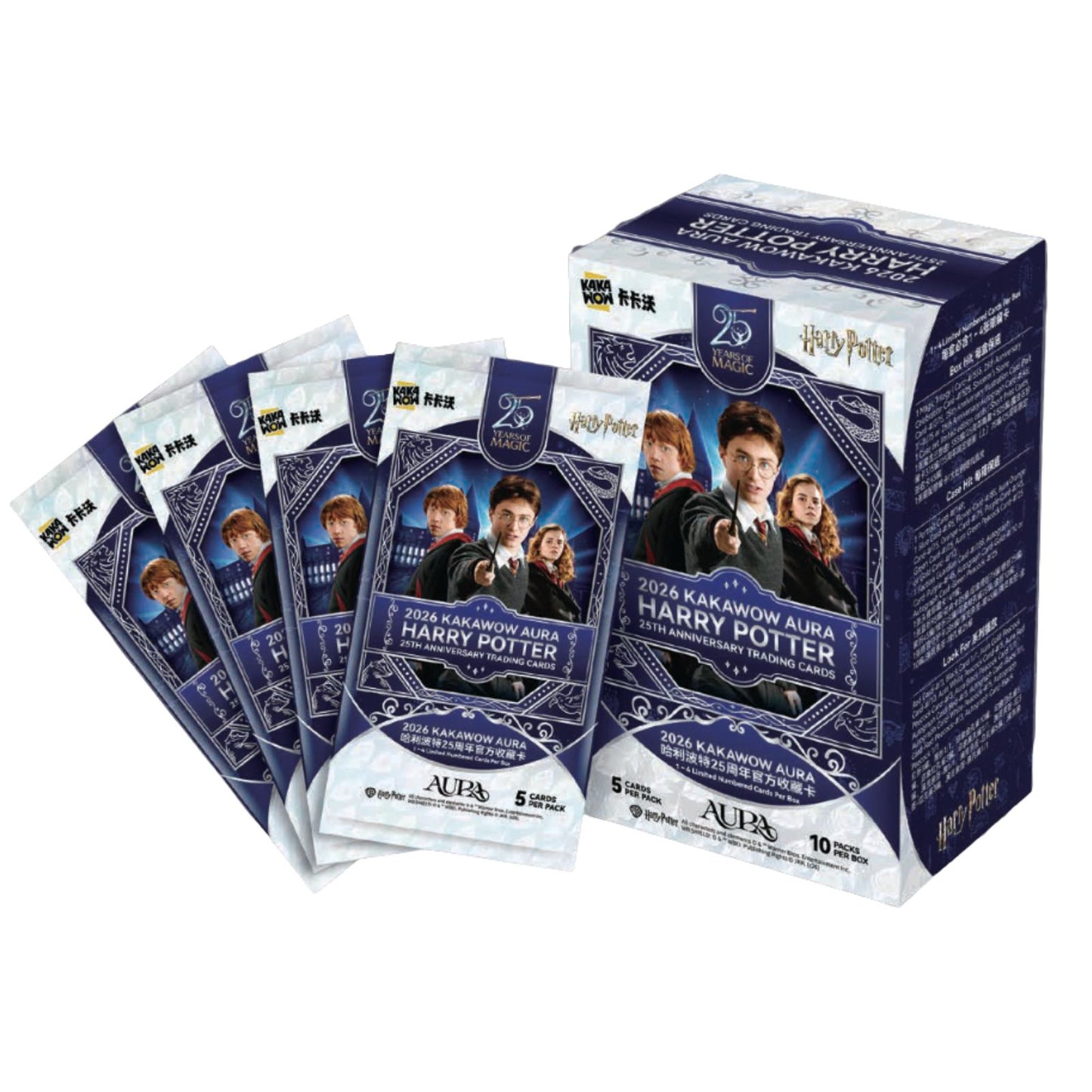 Pre Order - 2026 KAKAWOW AURA Harry Potter 25th Anniversary Regular Box