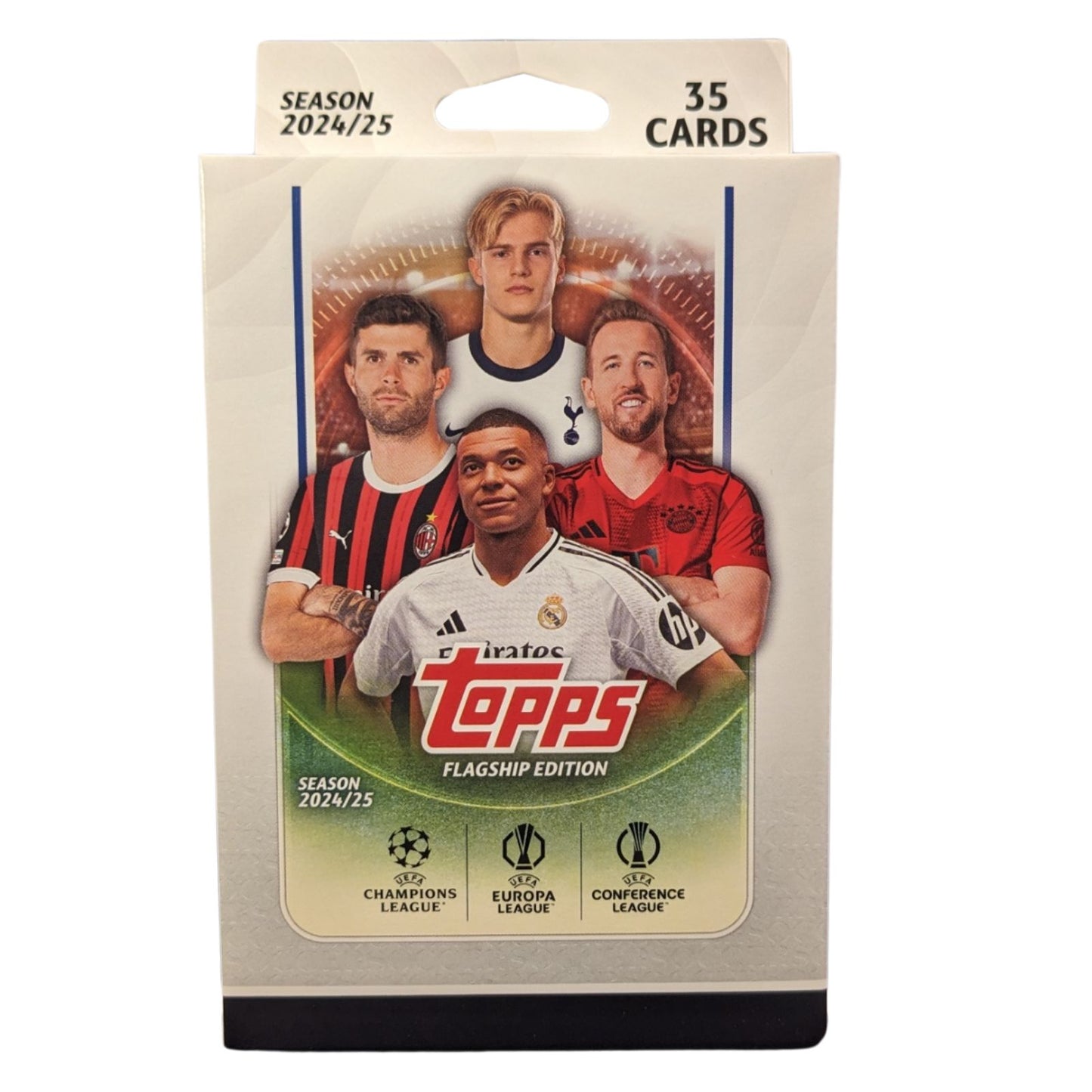 2024-25 TOPPS UCC CLUB COMPETITIONS FLAGSHIP SOCCER HANGER BOX