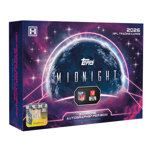Pre Order - 2026 Topps Midnight Football Hobby Box