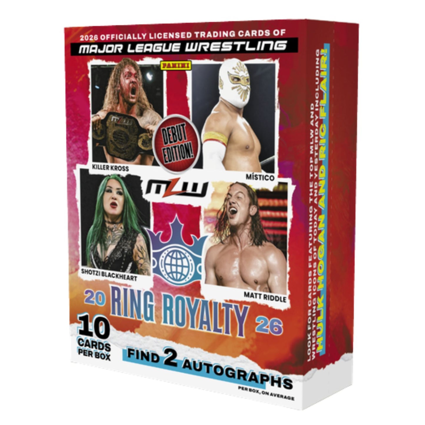 Pre Order - 2026 Panini Ring Royalty MLW Trading Card Hobby Box