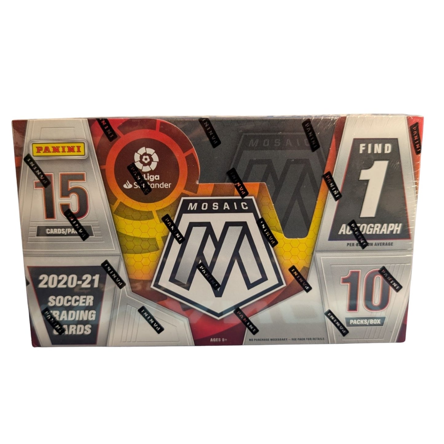 2020-21 Panini Mosaic La Liga Soccer Hobby Box