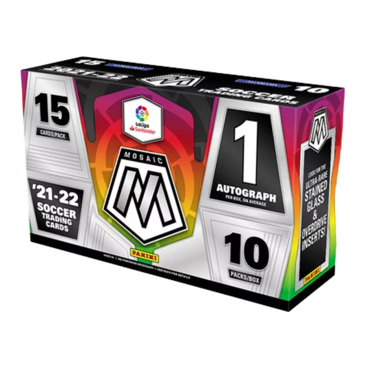 Panini Mosaic La Liga 2021-22 Fußballkarten, Hobbybox