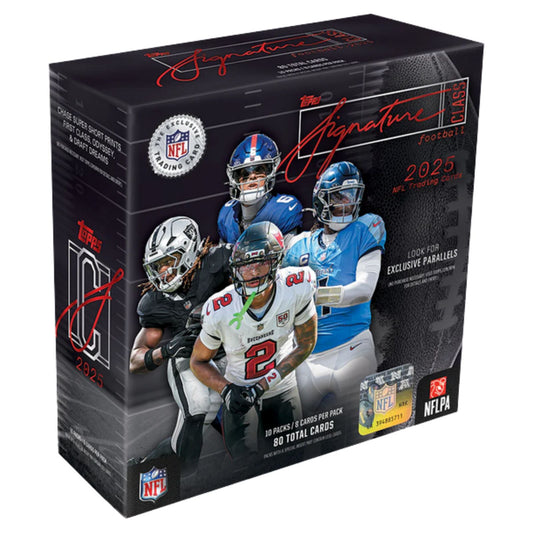 Pre Order - 2025 Topps Signature Class Football Mega Box