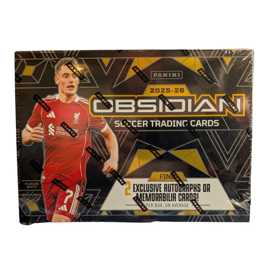 2025-26 Panini Obsidian Soccer International Hobby Box