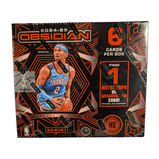 2024-25 Panini Obsidian Basketball Hobby International Box