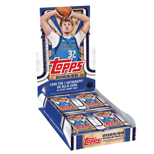 Pre Order- 2025-26 Topps Basketball Hobby Box