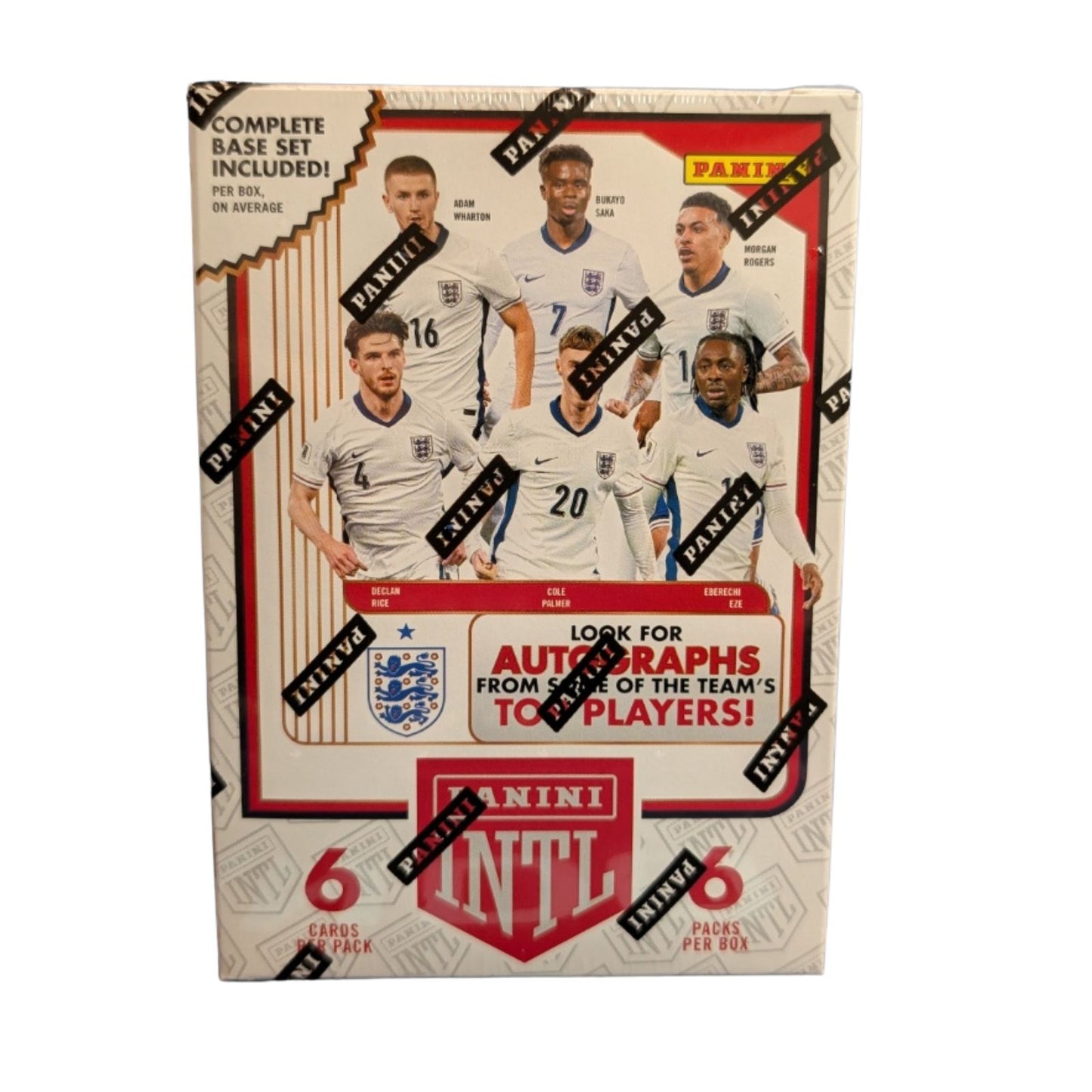 2026 Panini INTL England Football Trading Cards - Blaster Box