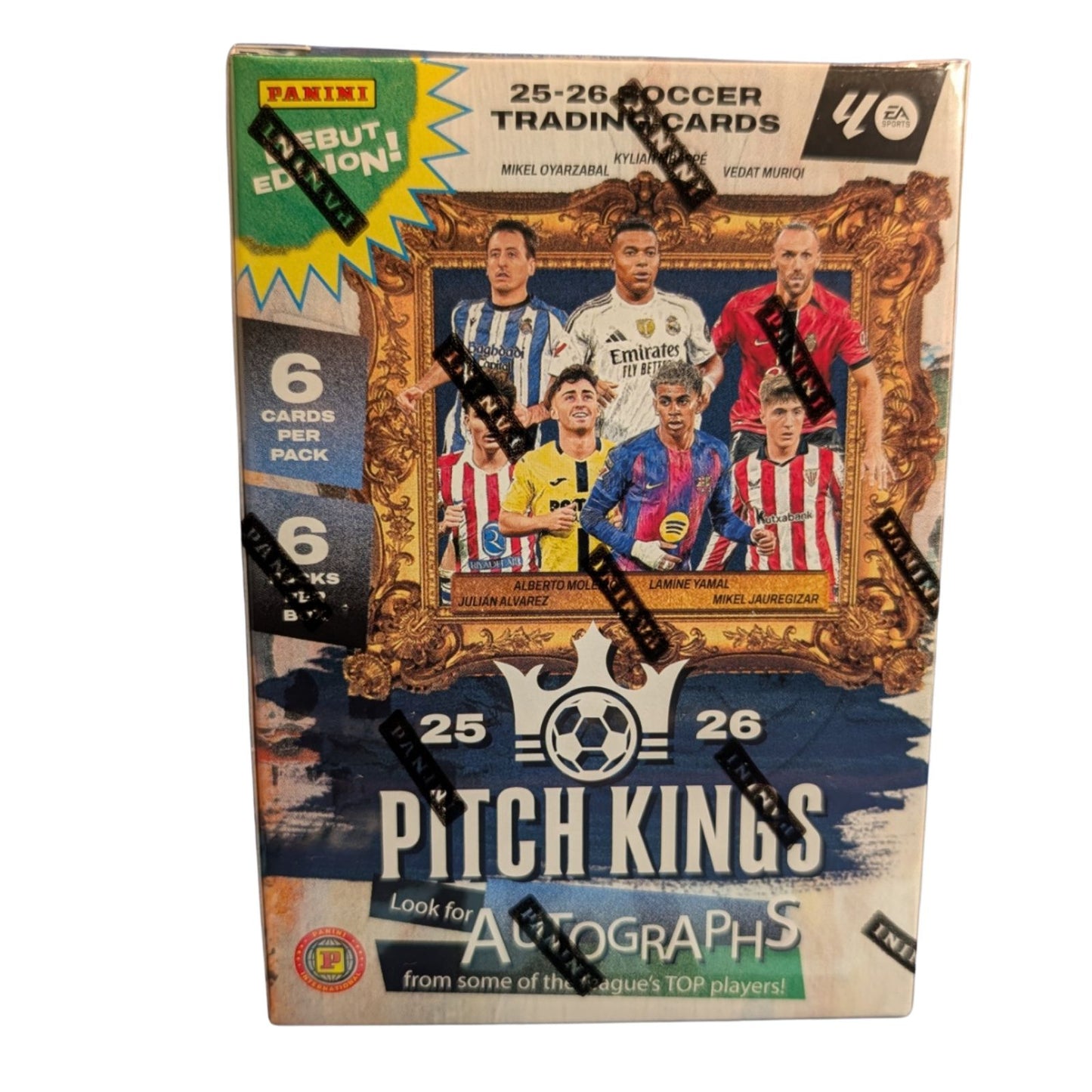 2025-26 Panini Pitch Kings Soccer International Blaster Box